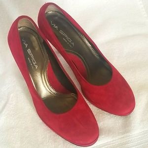 Via Spiga Red Heels